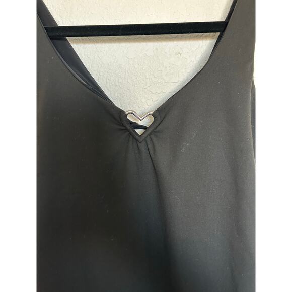 Cami NYC Tayma Heart Bodysuit in Black - M - Picture 4 of 8